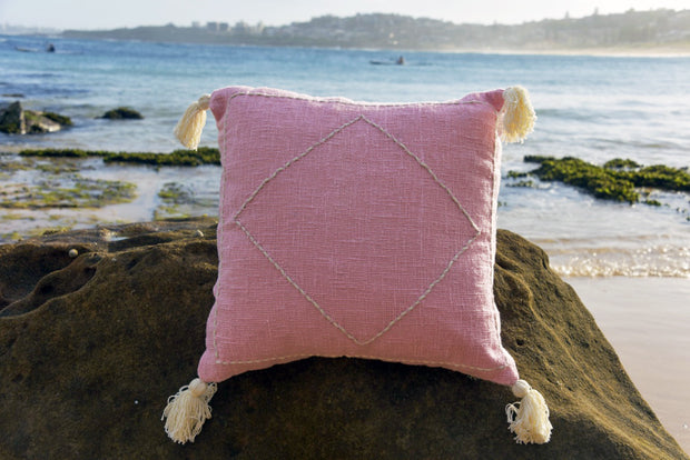 Island Living Hand Woven Cushion