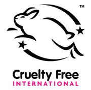 Proudly Leaping Bunny Certified Internationally and cruelty free